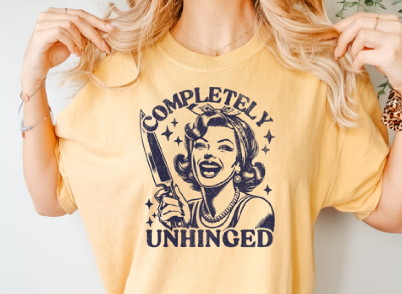 COMPLETELY UNHINGED