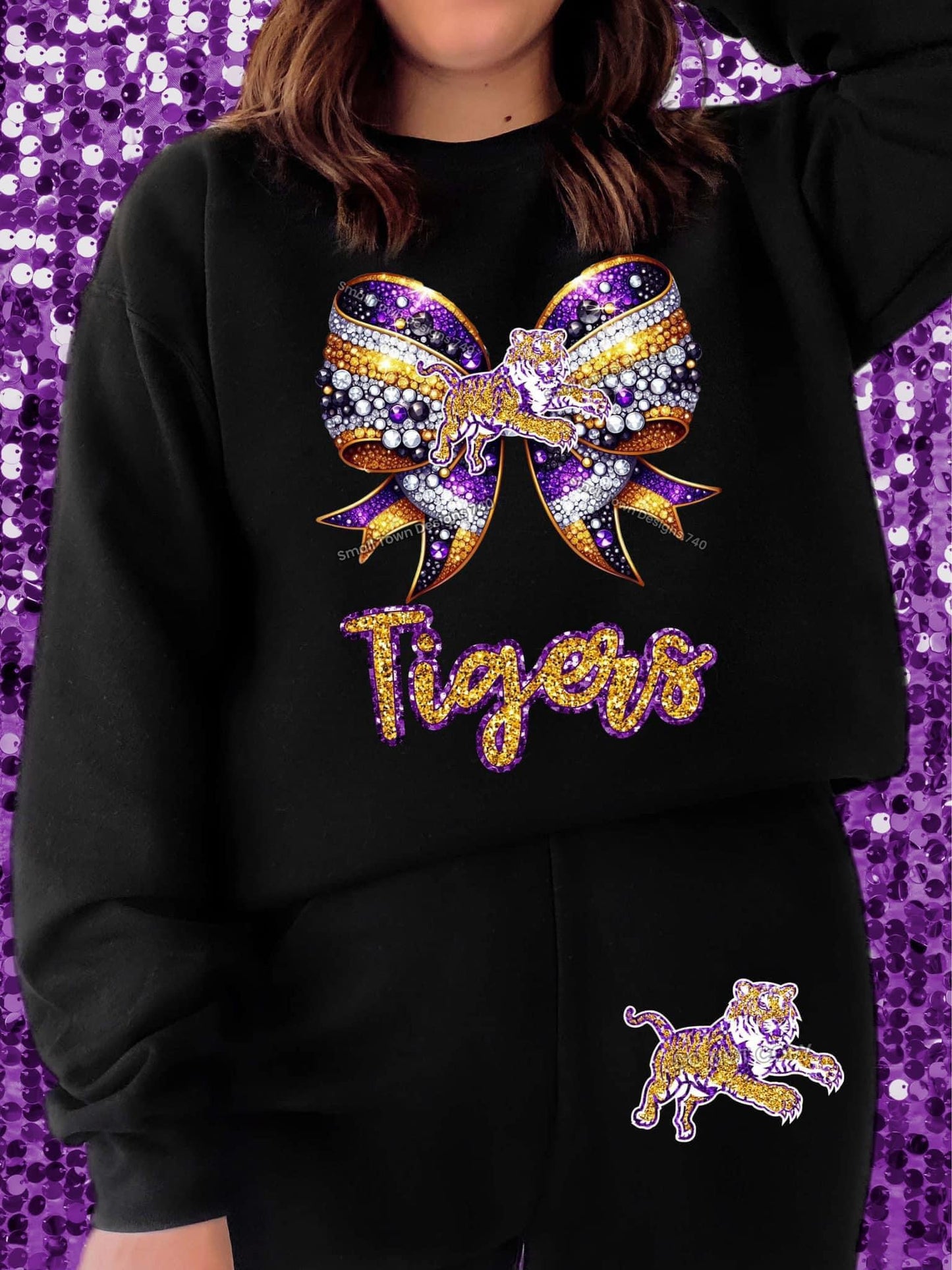 TEAMS BOW SUBLIMATION TRANSFERS ONLY