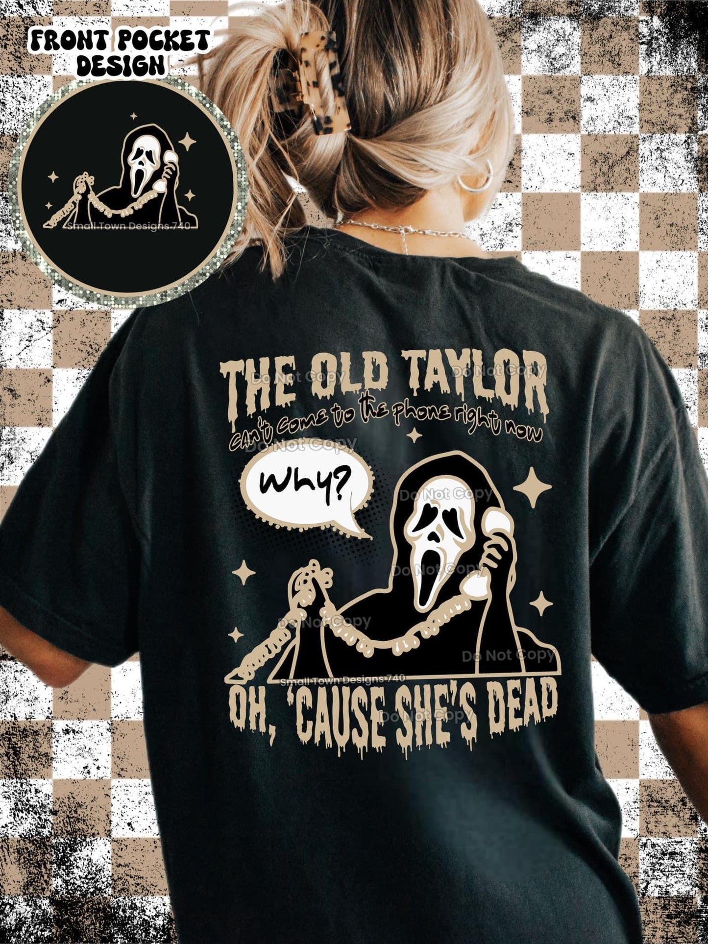 SWIFTIE SUBLIMATION PRINT INCLUDE FRONT POCKET DESIGN