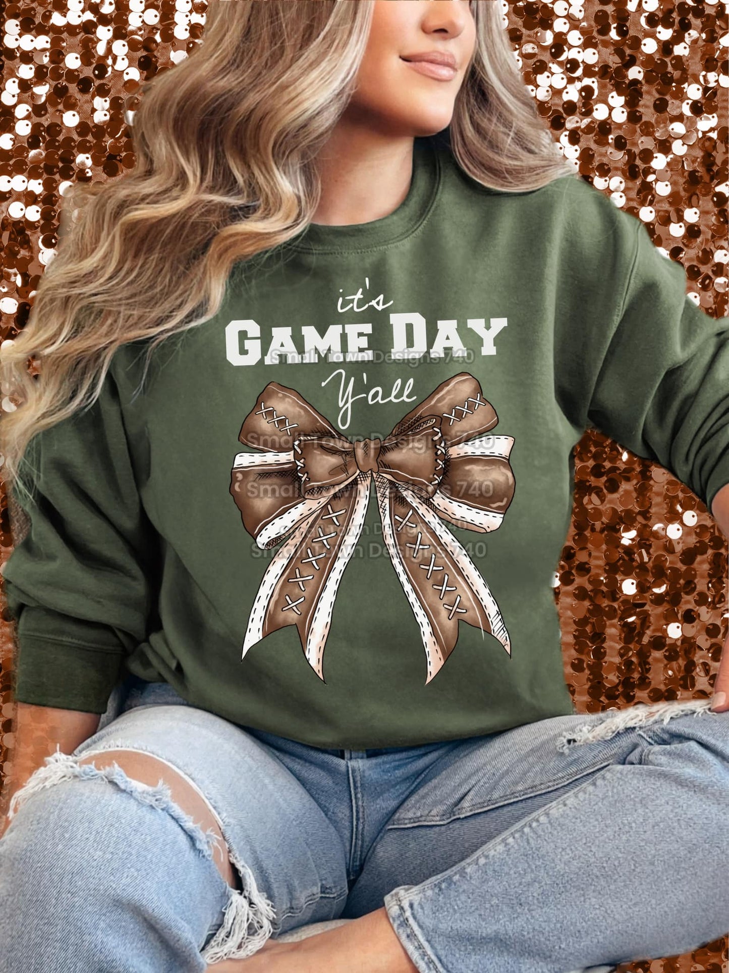 GAME DAY BOW  SUBLIMATION