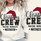 CHRISTMAS CREW SUBLIMATION TRANSFER