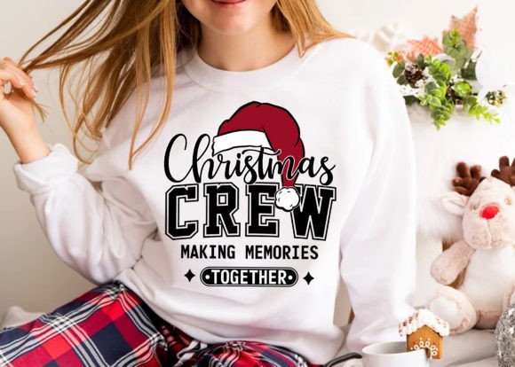 CHRISTMAS CREW SUBLIMATION TRANSFER