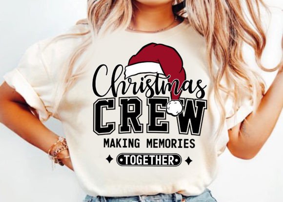 CHRISTMAS CREW SUBLIMATION TRANSFER