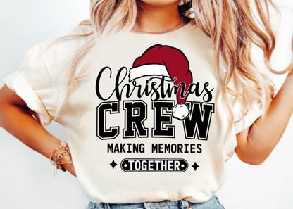 CHRISTMAS CREW SUBLIMATION TRANSFER