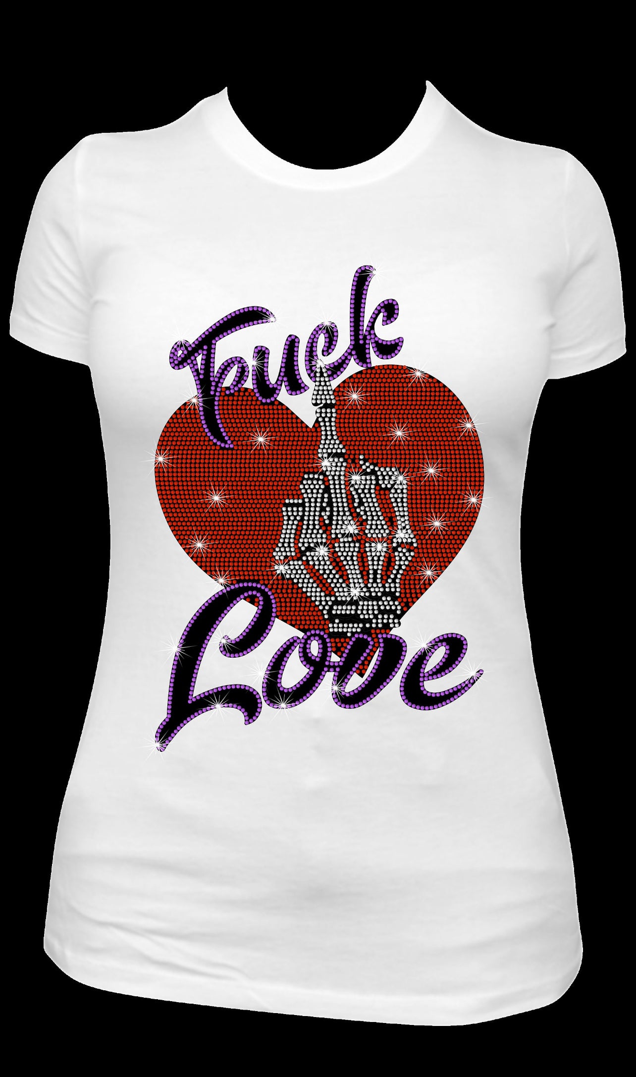 F.ck love/Sex’s Rhinestone Tee