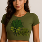 Girls Love Flowers Crop Top – Bold & Sassy Statement Tee