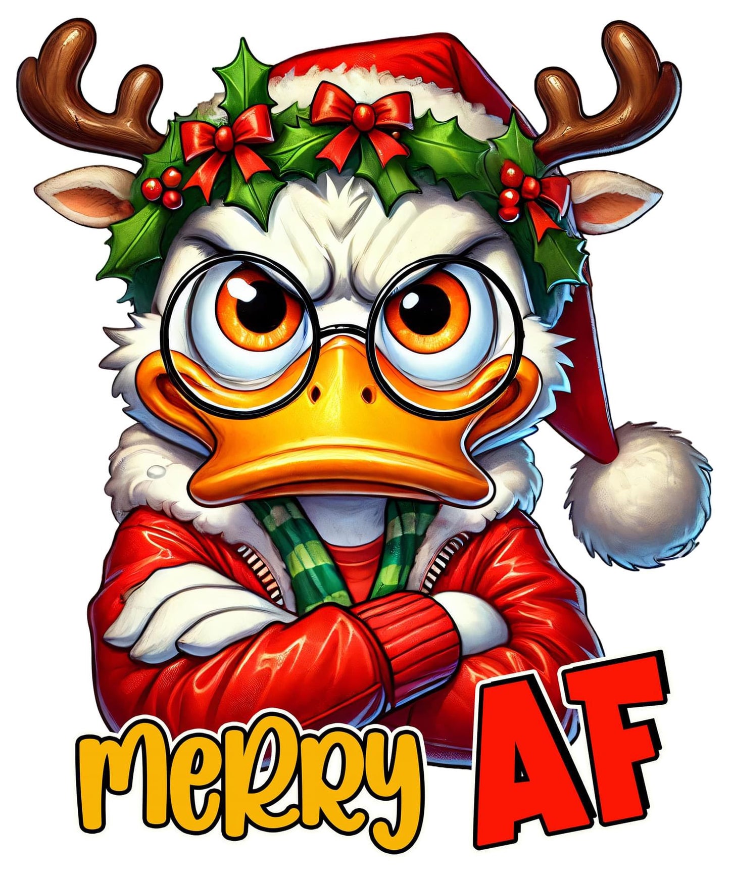 CHRISTMAS DUCKIES SUBLIMATION TRANSFERS