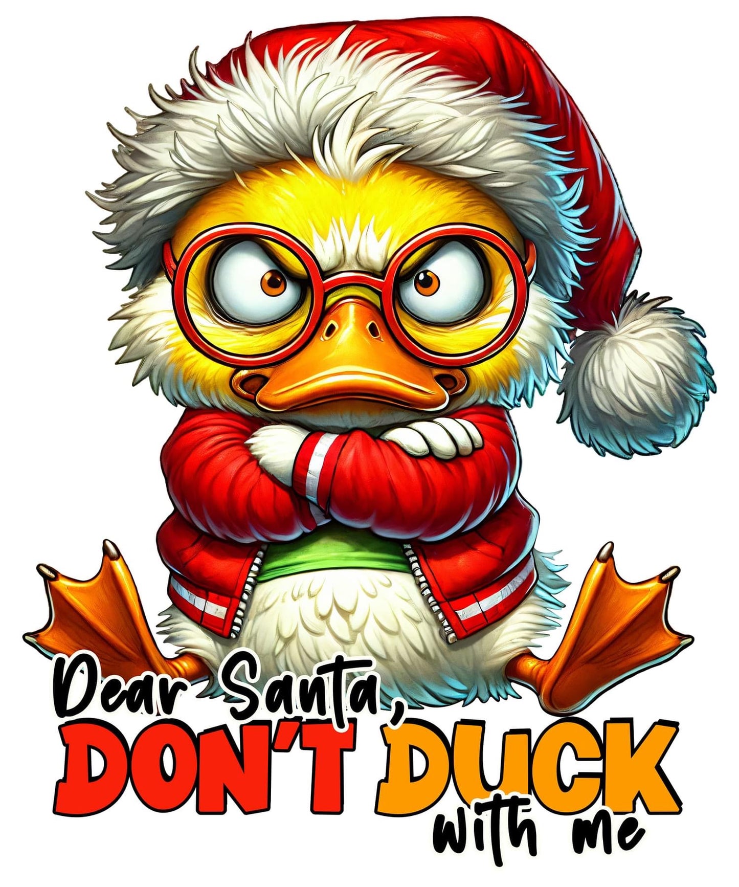 CHRISTMAS DUCKIES SUBLIMATION TRANSFERS