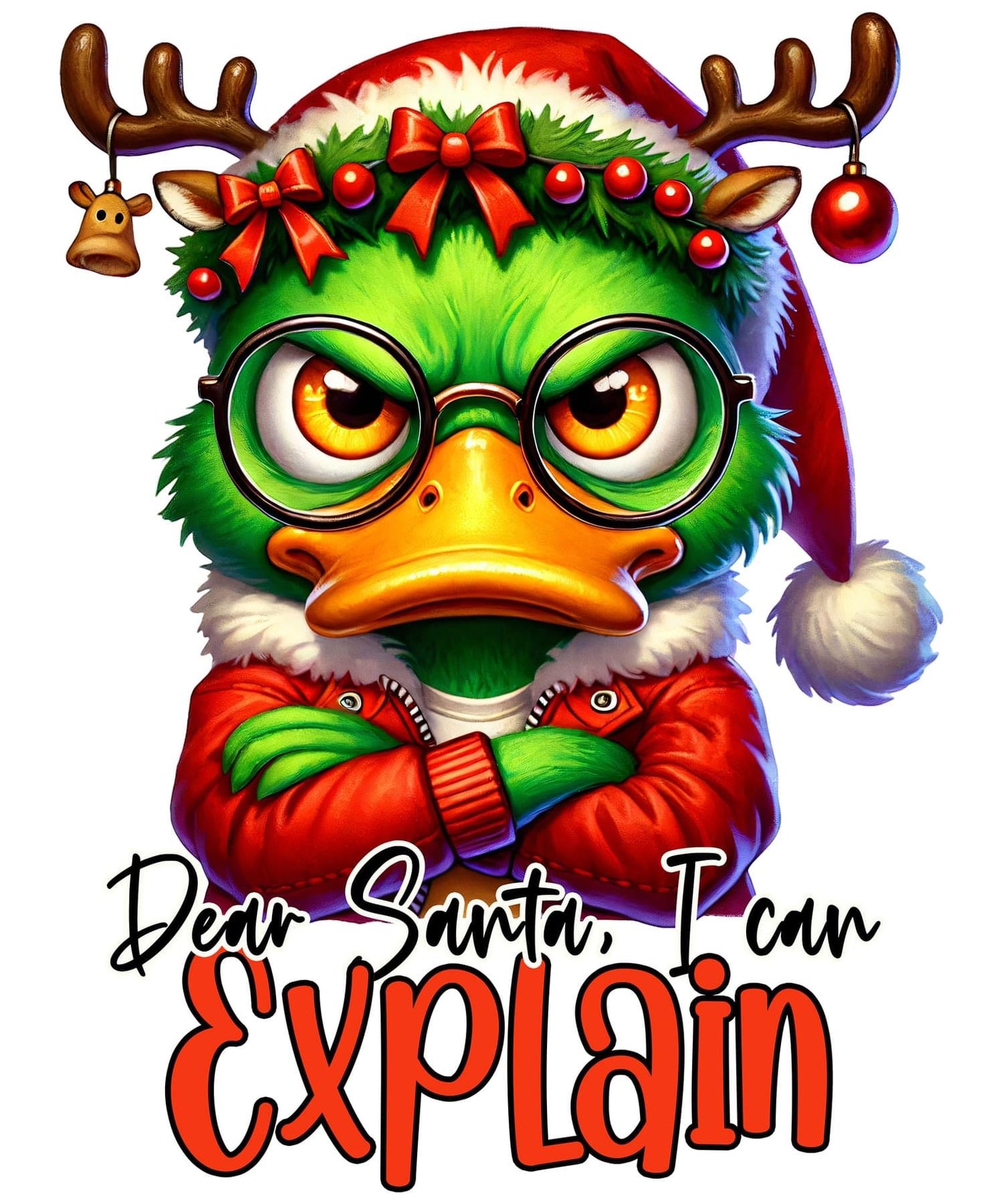 CHRISTMAS DUCKIES SUBLIMATION TRANSFERS