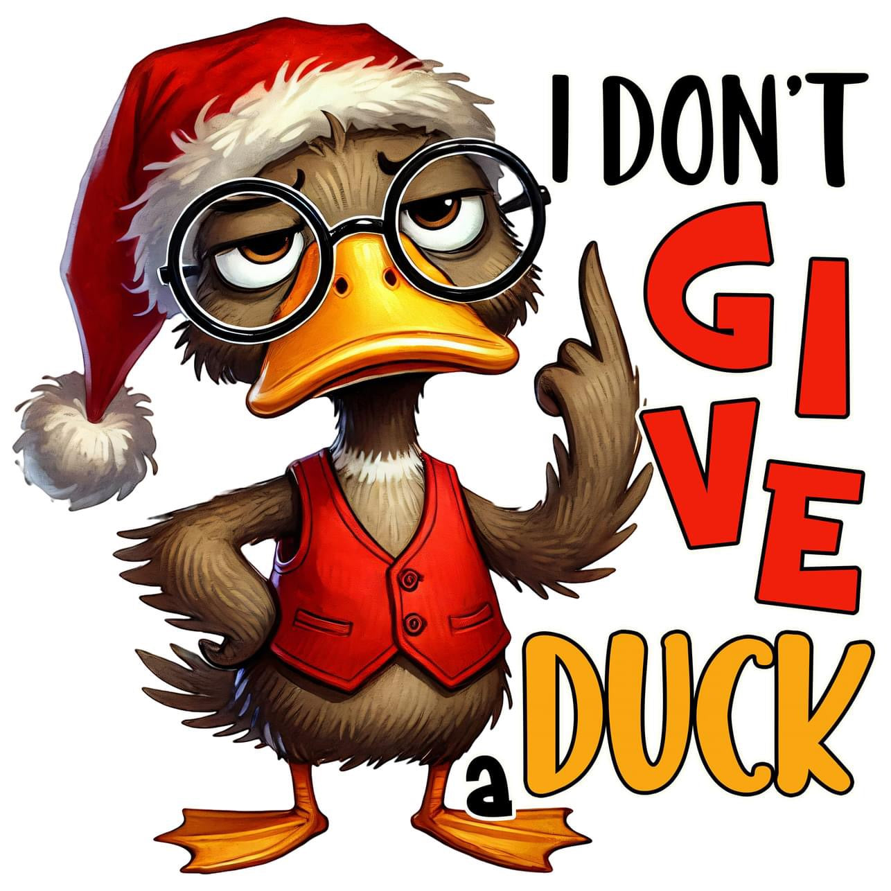 CHRISTMAS DUCKIES SUBLIMATION TRANSFERS