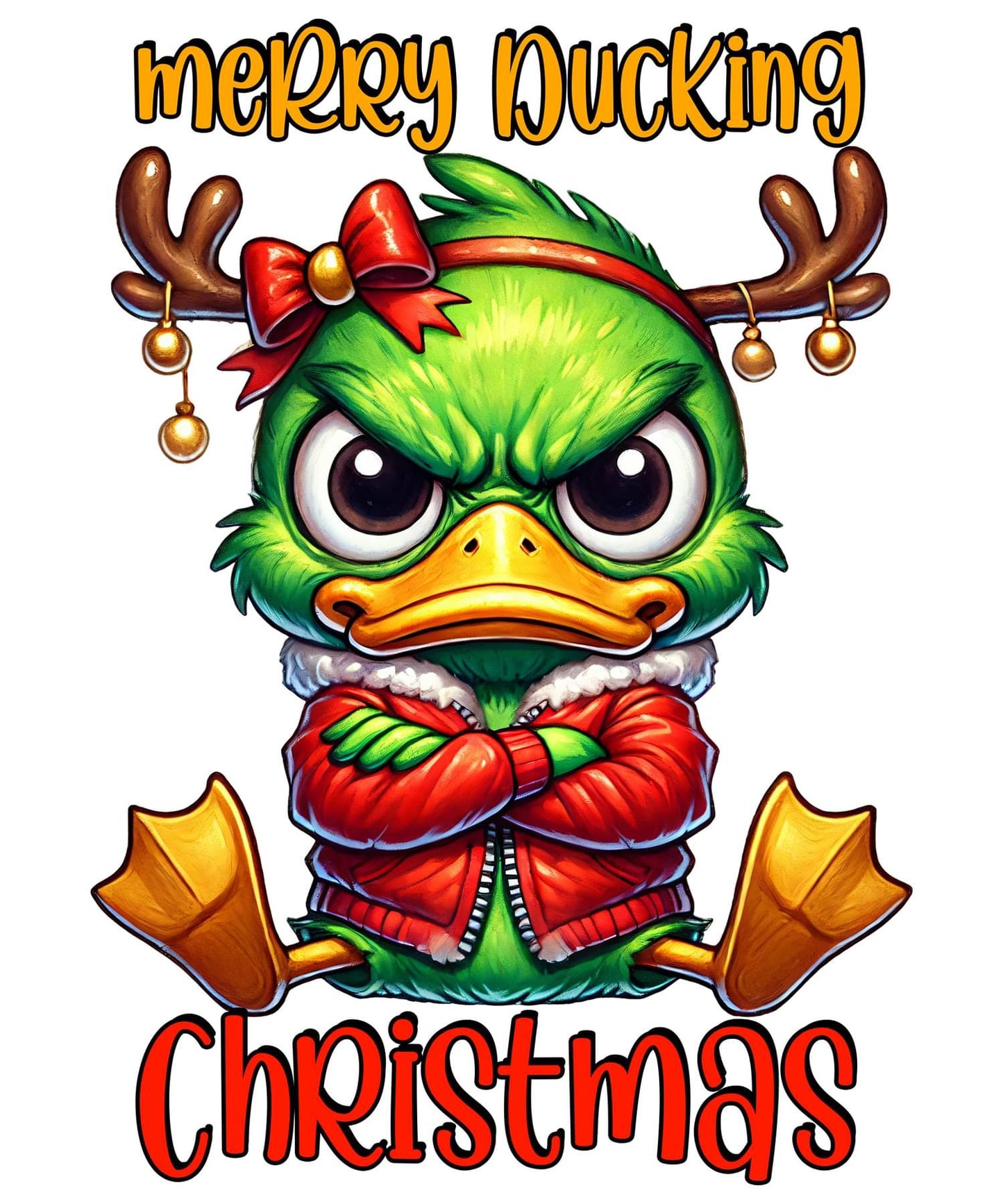 CHRISTMAS DUCKIES SUBLIMATION TRANSFERS