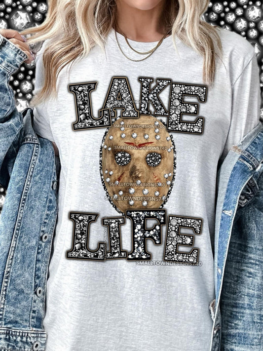 JASON, LAKE LIFE RHINESTONE SUBLIMATION 11” DESIGN