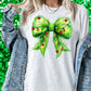 Christmas holiday bow sublimation