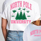 NORTH POLE UNIVERSITY 2 PRINTS SUBLIMATION TRANSFER