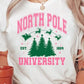 NORTH POLE UNIVERSITY 2 PRINTS SUBLIMATION TRANSFER