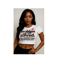 Blood Splatter Crop Top Tee – Savage Edition